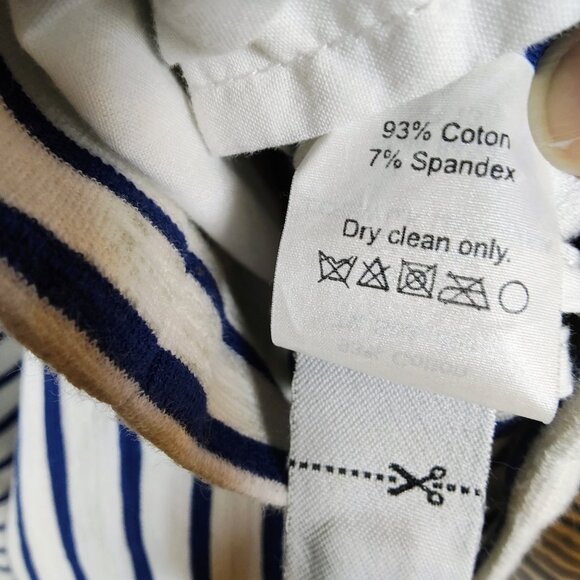 J. Crew Maritime Women's Small Striped Blazer - Picture 9 of 13